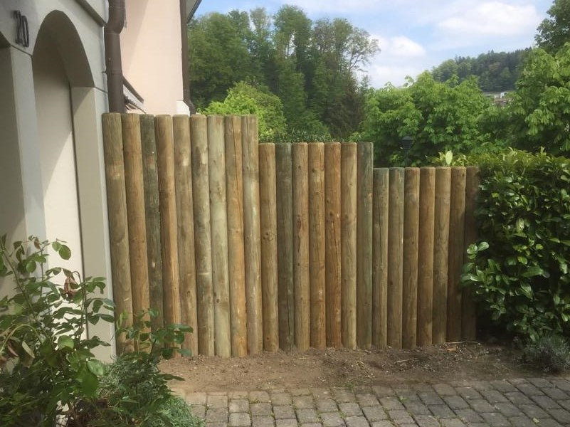 Palisaden kesseldruck imprägniert