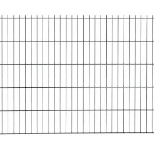 Doppelstabmatten anthrazit 8/6/8 mm, 2.5 m